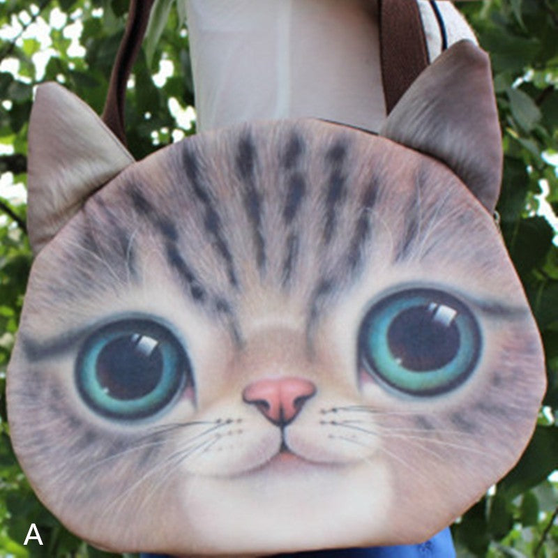 Cute Cat Face Tote Bag – Viral Limited Drop