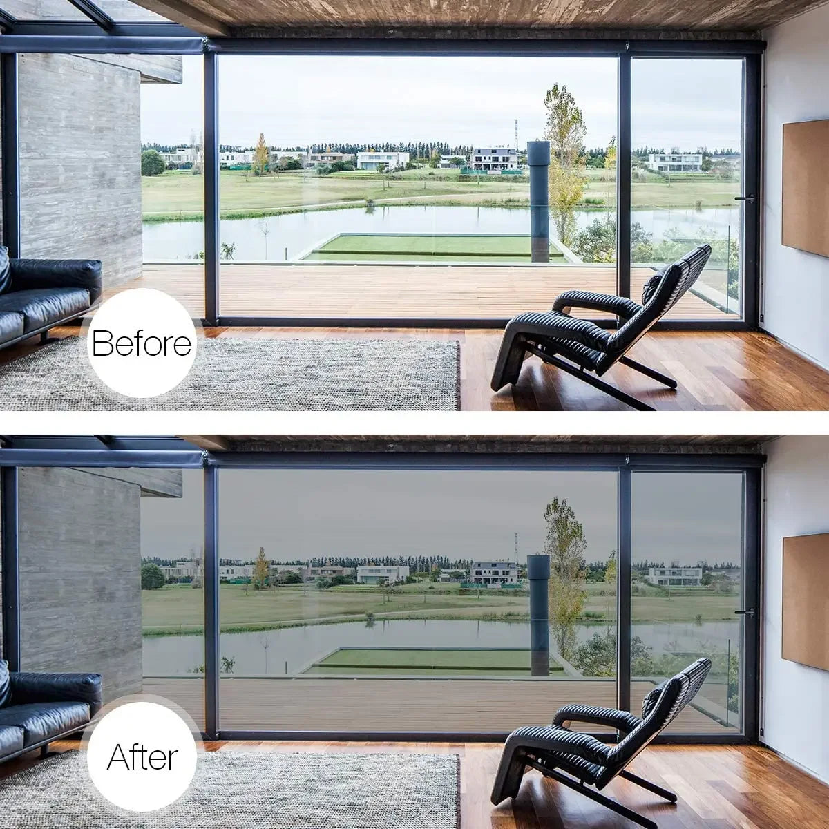 Ultra-Glare Blocking Window Film – Privacy + 99% UV Protection!