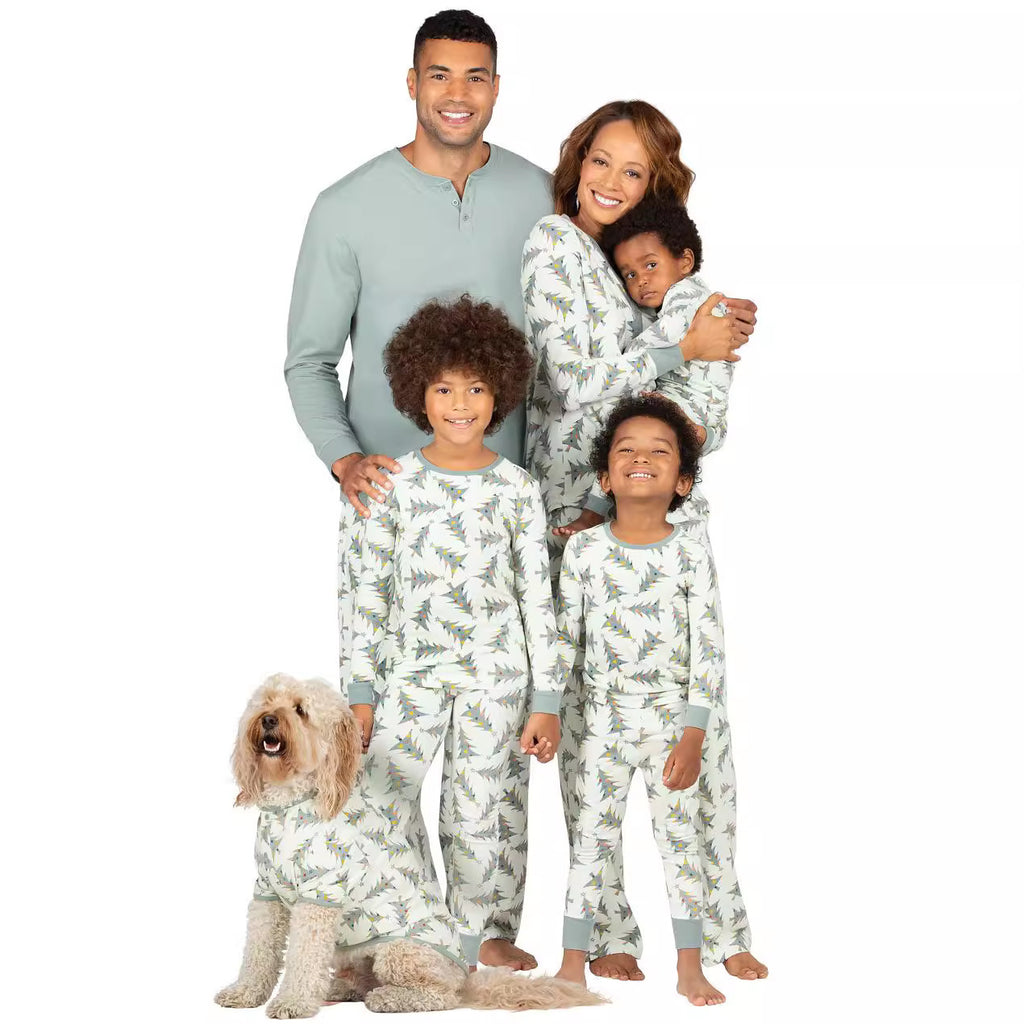Cotton Christmas Pajamas Suit
