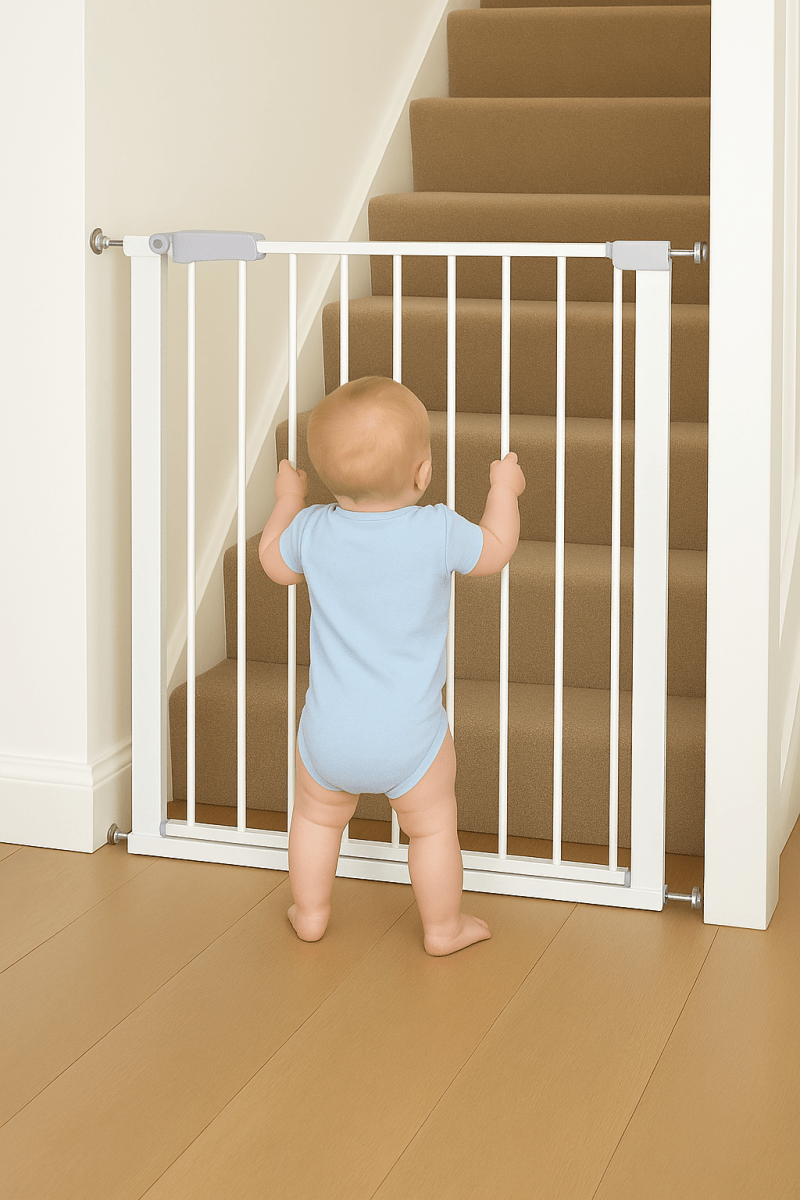 FYLO 3x Baby Safety Stair Gate  Pressure Fit 75-86cm (3 pack)